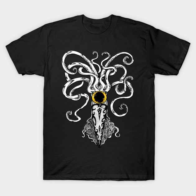 Kraken Cometh T-Shirt by paintchips